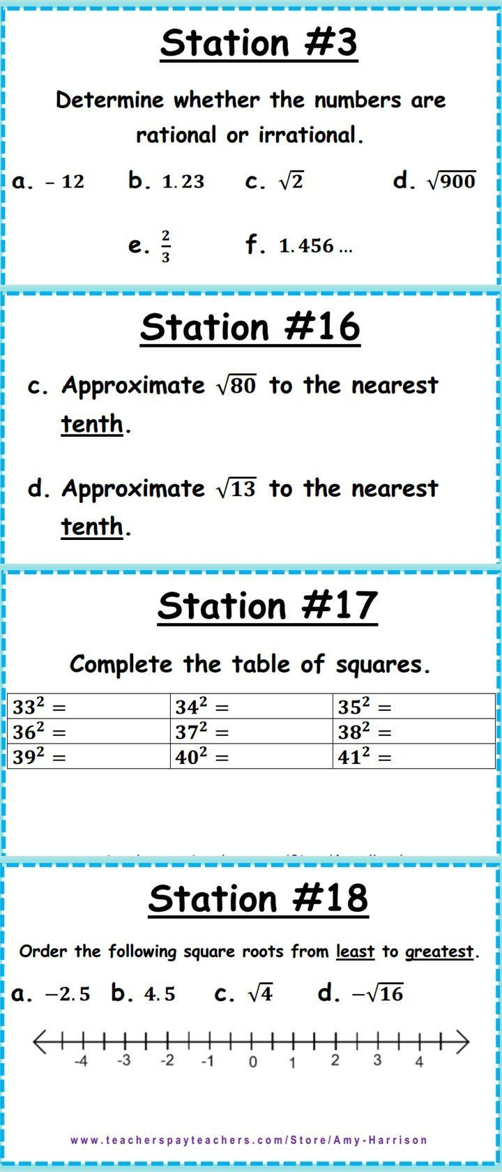 Estimating Irrational Numbers Worksheet Irrational And Rational Numbers Estimating Irrational Numbers Worksheet Irrational And Rational Numbers