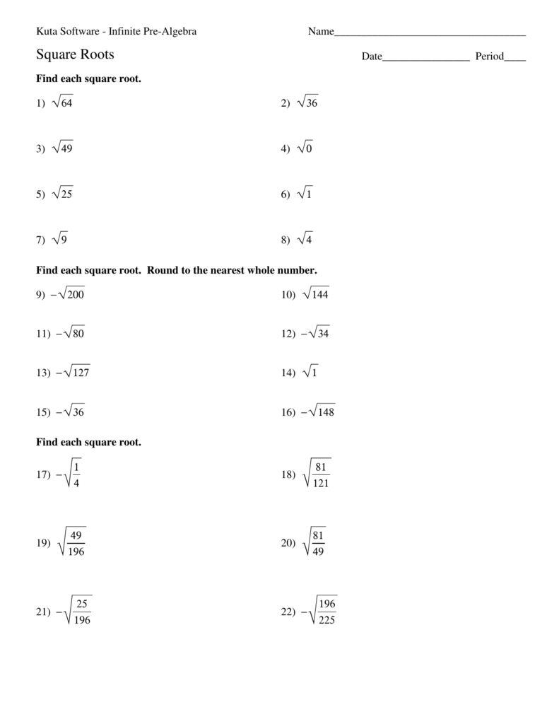 square-roots-of-negative-numbers-worksheet-kuta-2023-numbersworksheets