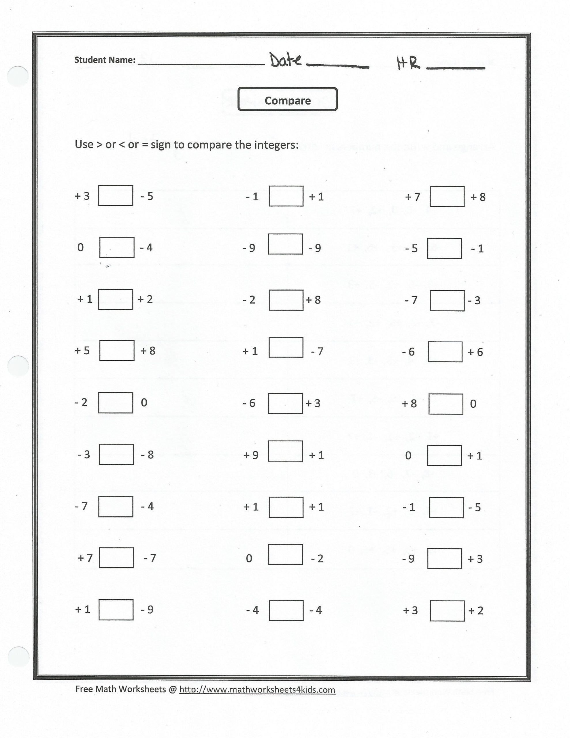 Ordering Rational Numbers Worksheet Pare And Order Rational Numbers Ordering Rational Numbers Worksheet Pare And Order Rational Numbers
