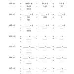 Distributive Property Of Multiplication Worksheets 3rd Grade Pdf