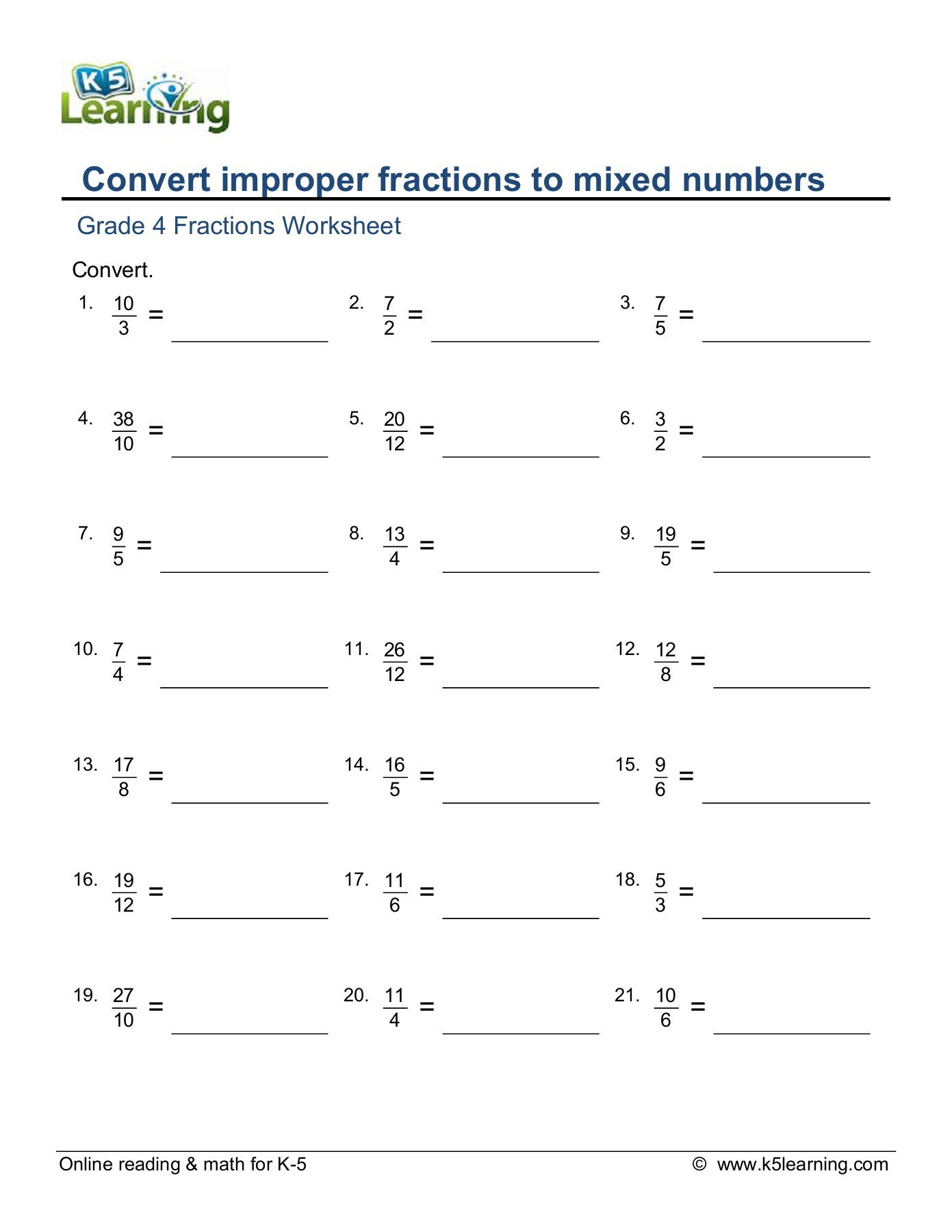 K5 Learning Fractions Worksheet Fraction Worksheets Free Download K5 Learning Fractions Worksheet Fraction Worksheets Free Download