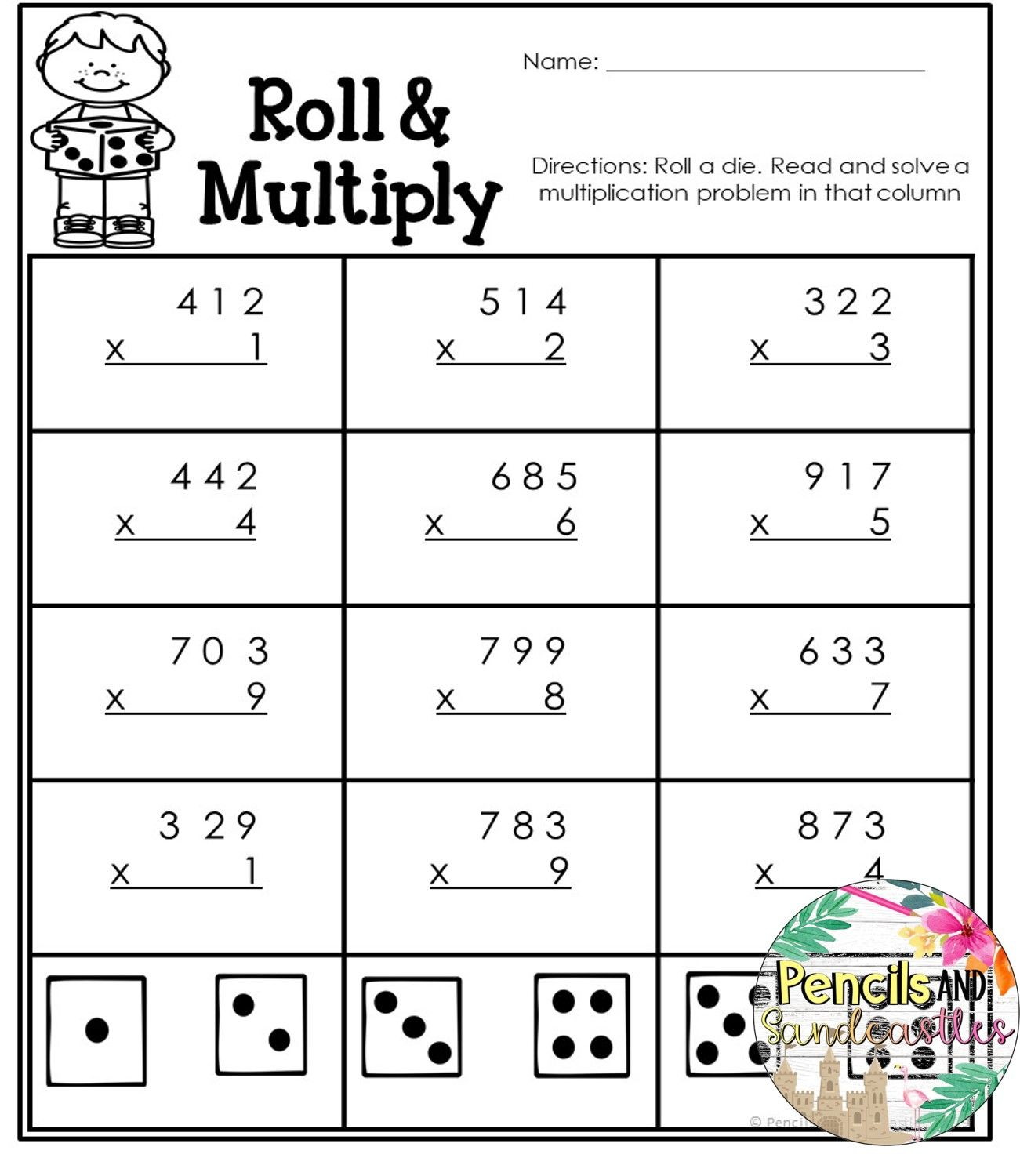 Spreadthelove Multiply 3 Digit By 1 Digit Worksheets Multiplication spreadthelove Multiply 3 Digit By 1 Digit Worksheets Multiplication