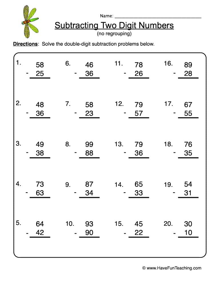 subtracting-mixed-numbers-without-regrouping-worksheet-2022-numbersworksheets