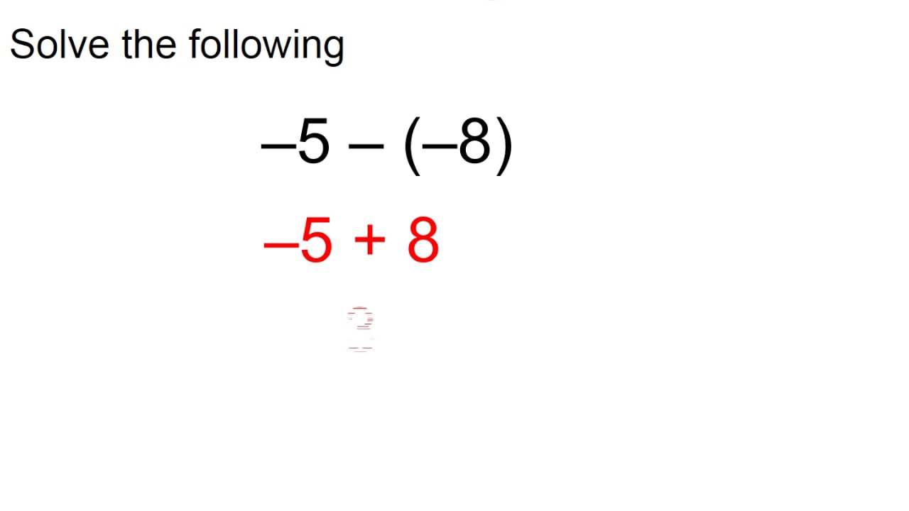 Elementary Algebra Lesson 1 Addition Subtraction With Signed Elementary Algebra Lesson 1 Addition Subtraction With Signed
