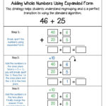 2 Digit Addition With Regrouping Using The Expanded Form Strategy
