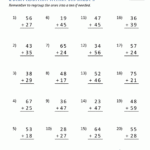2 Digit Addition Worksheets