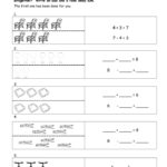 Adding And Taking Away Numbers Under 10 TMK Education