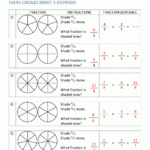 Adding Fractions With Like Denominators Sheet 3 Answers In 2020 3rd