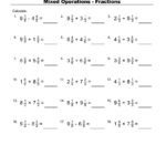 Fraction Worksheets Pdf Downloads MATH ZONE FOR KIDS