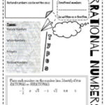 Rational And Irrational Numbers Worksheet Lesson 1 1 Answer Key