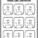2 Digit Subtraction Without Regrouping Worksheets By Learning Desk FC5