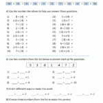 Adding And Subtracting Negative Numbers Worksheets Adding Positive