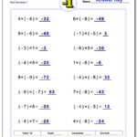 Rational Numbers Worksheet Naturalician