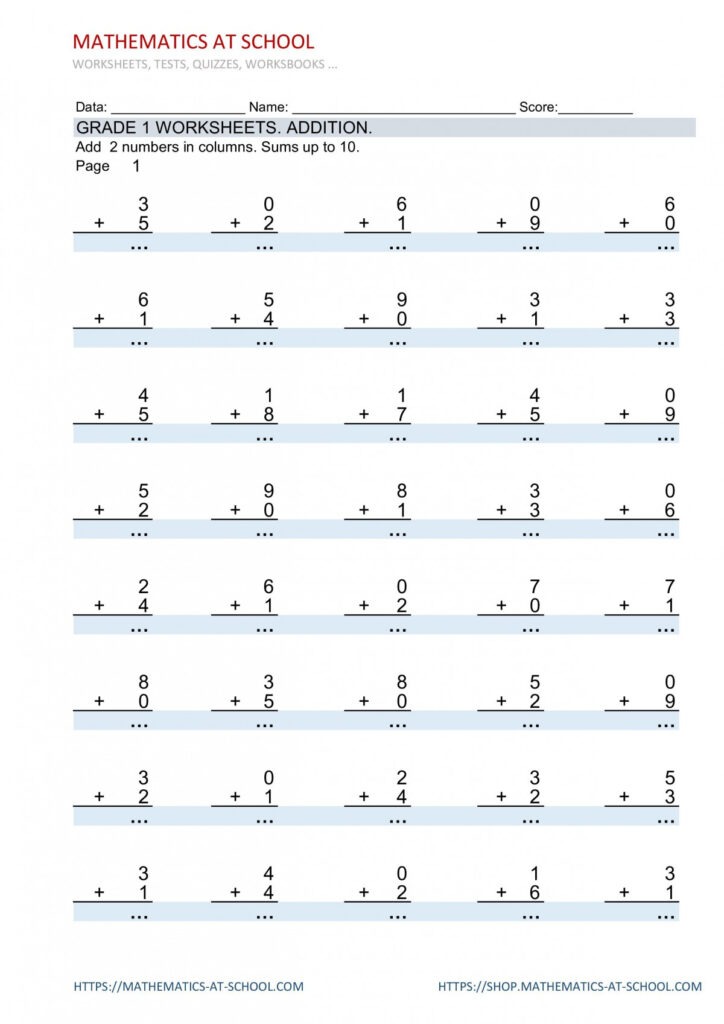 Sum Is The Answer To An Addition Problem Worksheets Worksheet Hero