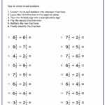 Division Worksheet 3rd Grade