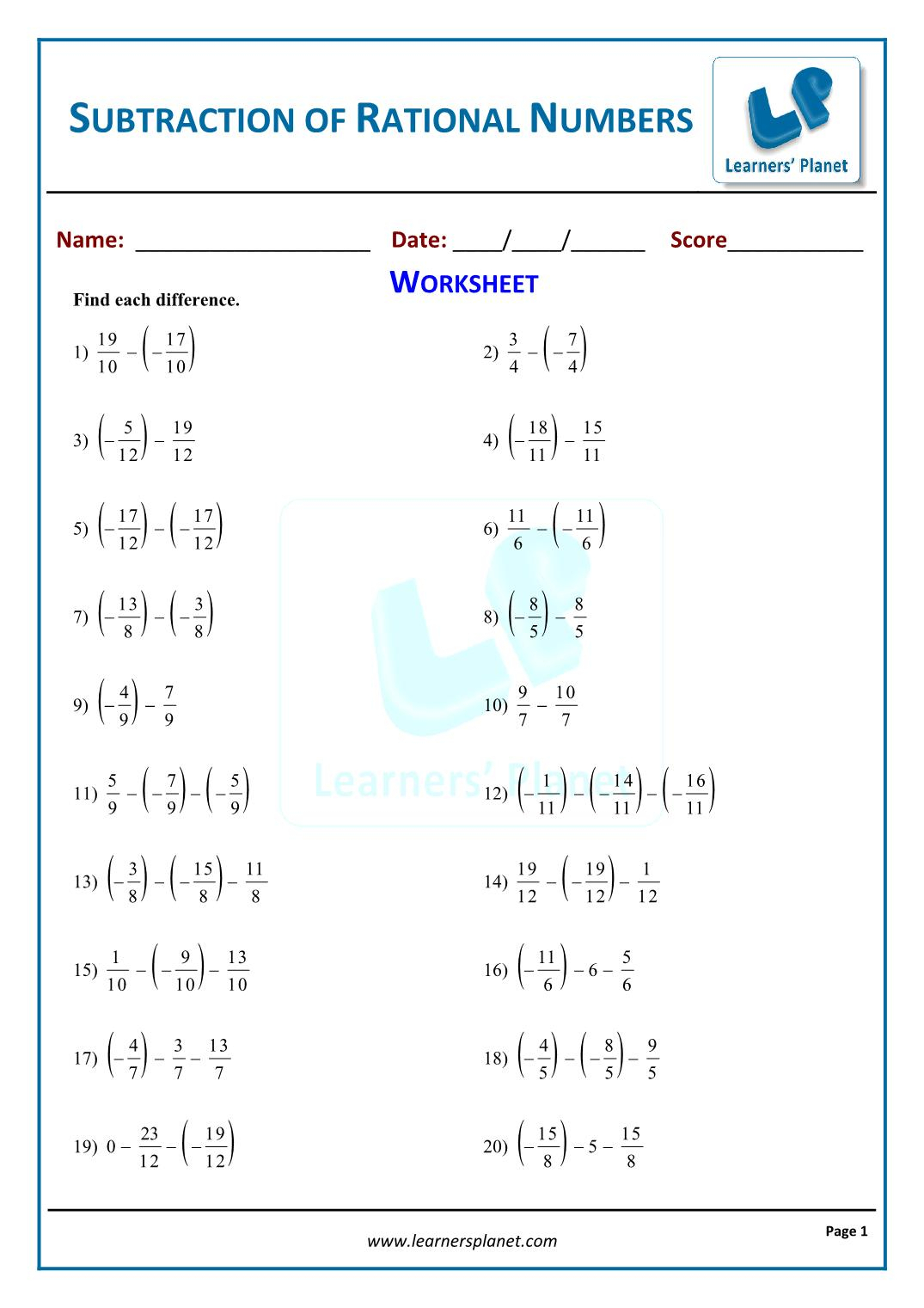 Rational Numbers Free Worksheets Grade 8 2022 NumbersWorksheets Rational Numbers Free Worksheets Grade 8 2022 NumbersWorksheets