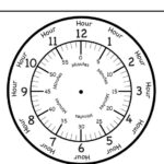 Analog Clock Worksheets Free Elapsed Time Activity Shelter Clock