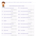 Comparing And Ordering Numbers Common Core 4th Grade Place Value 4th