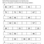 Comparing Numbers 1St Grade Worksheet