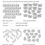 Comparing Numbers To 20 Worksheet Minibeasts