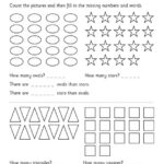 Comparing Numbers To 20 Worksheet Shape 2