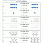 Comparing Numbers Worksheets