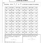 Comparing Numbers Worksheets 4Th Grade Db excel