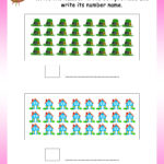 Count And Write The Number Worksheets