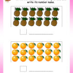 Count The Objects And Write The Number And Number Name Math