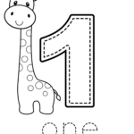 Free Preschool Number Printables Slap Dash Mom
