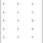 Improper Fractions 5th Grade Worksheet