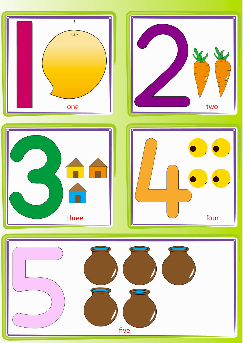Number Recognition Worksheets Activities HubPages