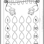 Printable Worksheet For Kids About Write Each Missing Number 1 20