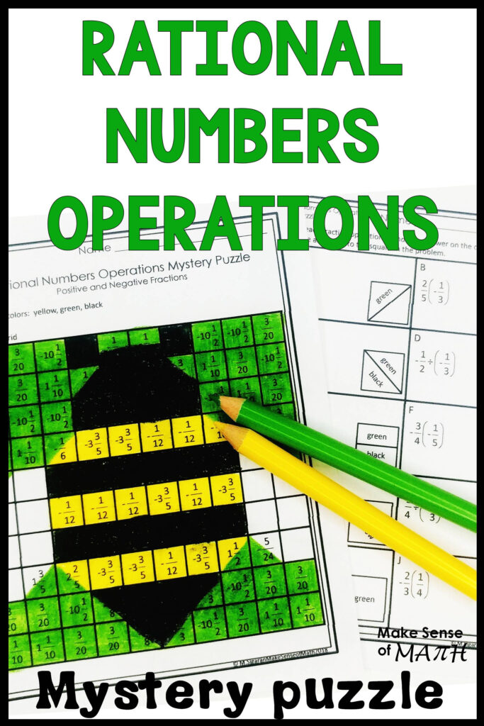 Rational Number Operations Worksheet