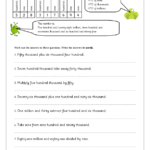 Reading And Writing Very Big Numbers Number And Place Value For Year