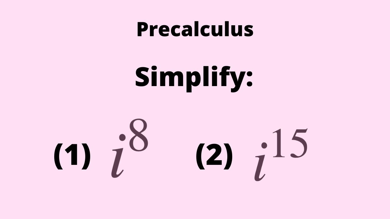 Simplifying Complex Numbers Worksheet Simplifying Complex Numbers Worksheet