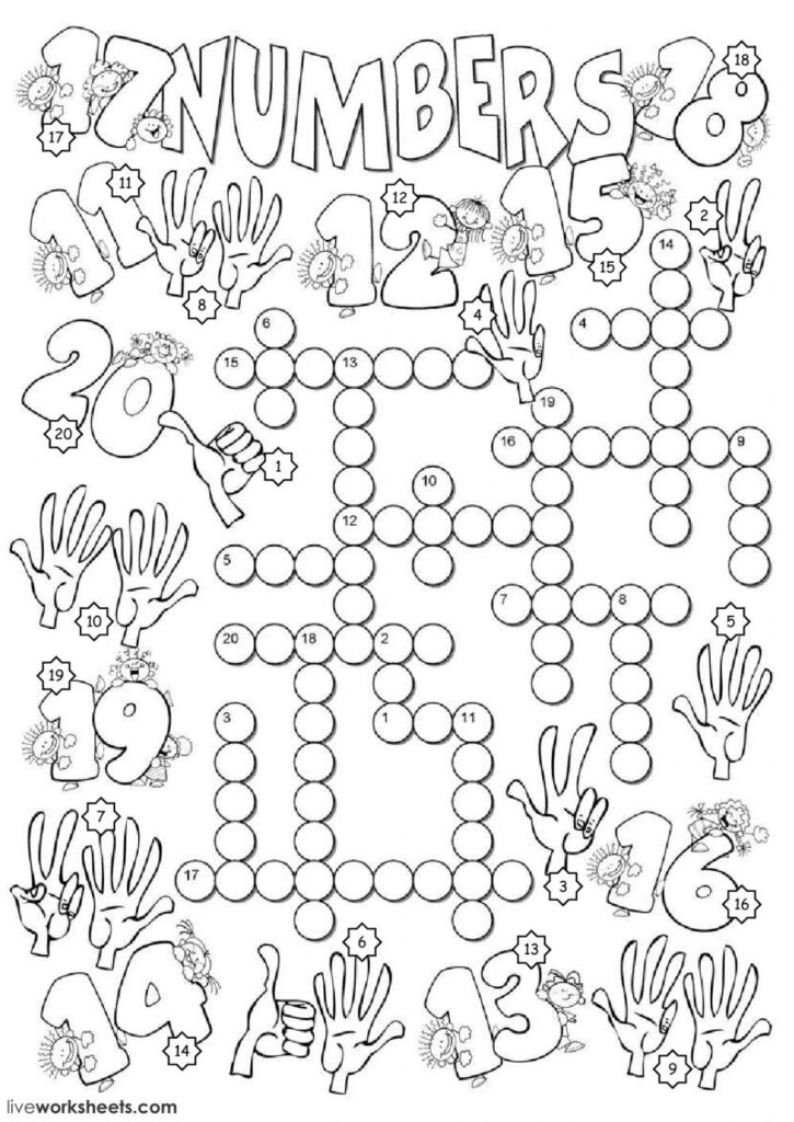 The Numbers Interactive And Downloadable Worksheet You Can Do The