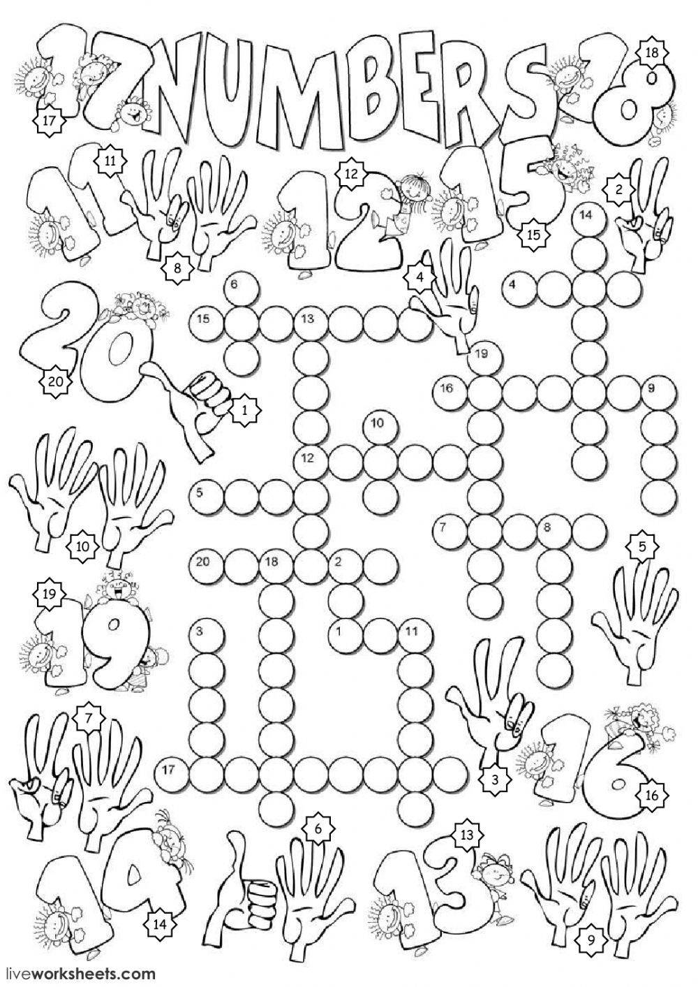 The Numbers Interactive And Downloadable Worksheet You Can Do The 