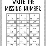 Write The Missing Number Worksheets For First Grade ABC Fichas