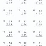 2 Digit By 2 Digit Multiplication Worksheets Multiplication Worksheets