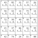 2 Digit Plus 1 Digit Addition With And Without Regrouping Worksheets