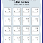 5th Grade Math Multiply Decimals By Whole Numbers Worksheets Free