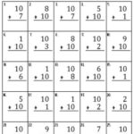 Adding 10 To A Single Digit Number Worksheets By Owl School Studio