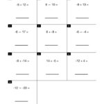 Adding And Subtracting Fractions And Mixed Numbers Worksheet Kuta