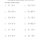 Adding And Subtracting Mixed Numbers Worksheet By Mrs R 4th TPT