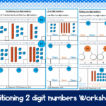 Adding Pairs Of 2 Digit Numbers By Partitioning Worksheets Partition Images