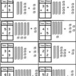 Adding Two Digit Numbers With Base Ten Blocks Worksheet