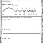 Addition With A Number Line Worksheet Prntbl concejomunicipaldechinu