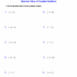 Algebra 2 Worksheets Complex Numbers Worksheets