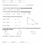 Algebra Ii Unit Trigonometry Review Sheet Printable Pdf Download